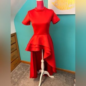 HIGH LOW RED TOP/DRESS ♥️